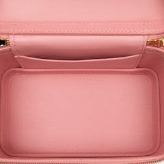 ブルガリ セルペンティ フォーエバー ジュエリーボックス バニティバッグ ショルダーバッグ 2WAY ピンク レザー レディース BVLGARI 【中古】