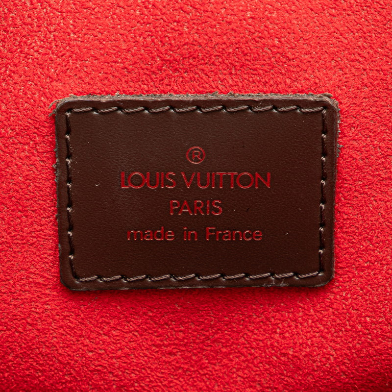 ルイ ヴィトン ダミエ パリオリPM ハンドバッグ トートバッグ N51123 ブラウン PVC レザー レディース LOUIS VUITTON 【中古】