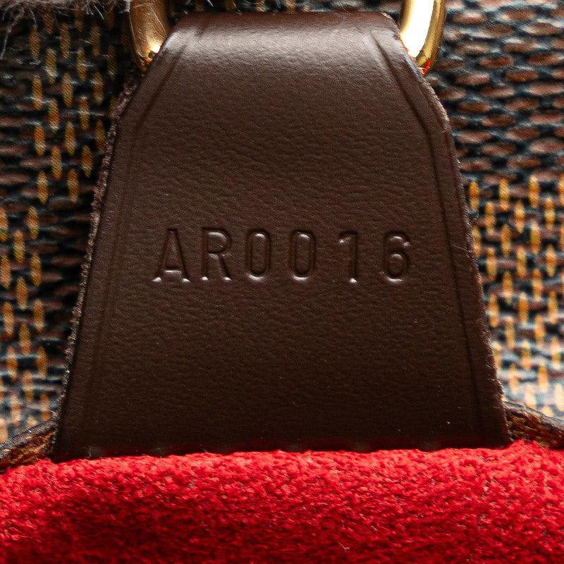 ルイ ヴィトン ダミエ パリオリPM ハンドバッグ トートバッグ N51123 ブラウン PVC レザー レディース LOUIS VUITTON 【中古】