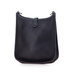 エルメス エヴリンTPM アマゾーヌ 斜め掛け ショルダーバッグ ダークネイビー シルバー金具 トリヨンクレマンス レディース HERMES 【中古】