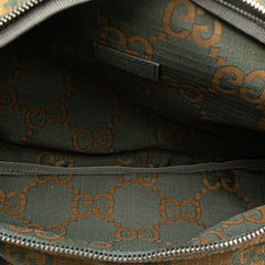 グッチ GGリップストップ ウエストバッグ ボディバッグ 792287 カーキグリーン ナイロン レディース GUCCI 【中古】