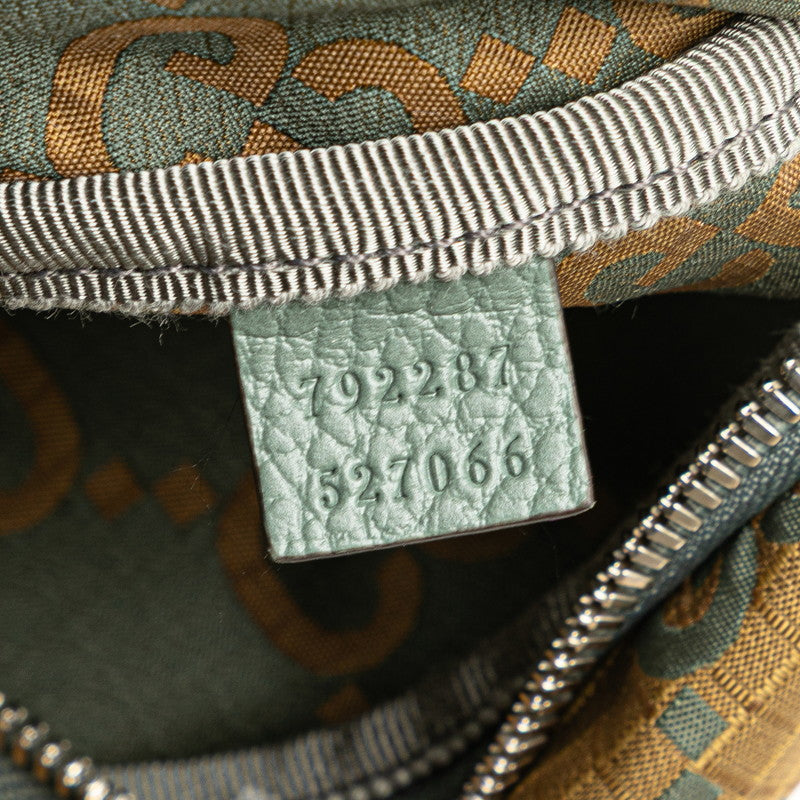 グッチ GGリップストップ ウエストバッグ ボディバッグ 792287 カーキグリーン ナイロン レディース GUCCI 【中古】