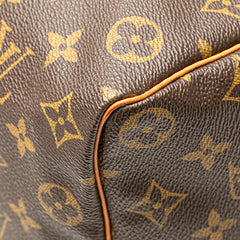 ルイ ヴィトン モノグラム スピーディ35 ハンドバッグ ボストンバッグ M41107 ブラウン PVC レザー レディース LOUIS VUITTON 【中古】