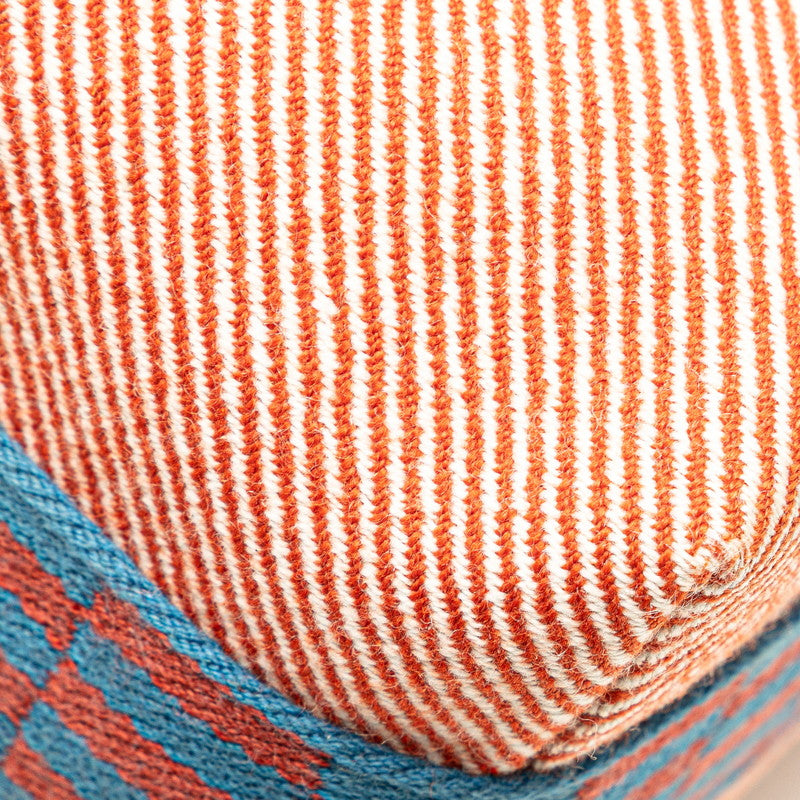 エルメス ブリッド ア ブラックPM ハンドバッグ ポーチ レッド ブルー トワルアッシュ レディース HERMES 【中古】