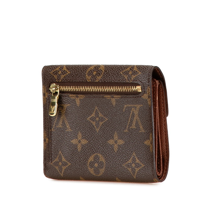 ルイ ヴィトン モノグラム ポルトフォイユ コアラ 二つ折り財布 M58013 ブラウン PVC レザー レディース LOUIS VUITTON 【中古】
