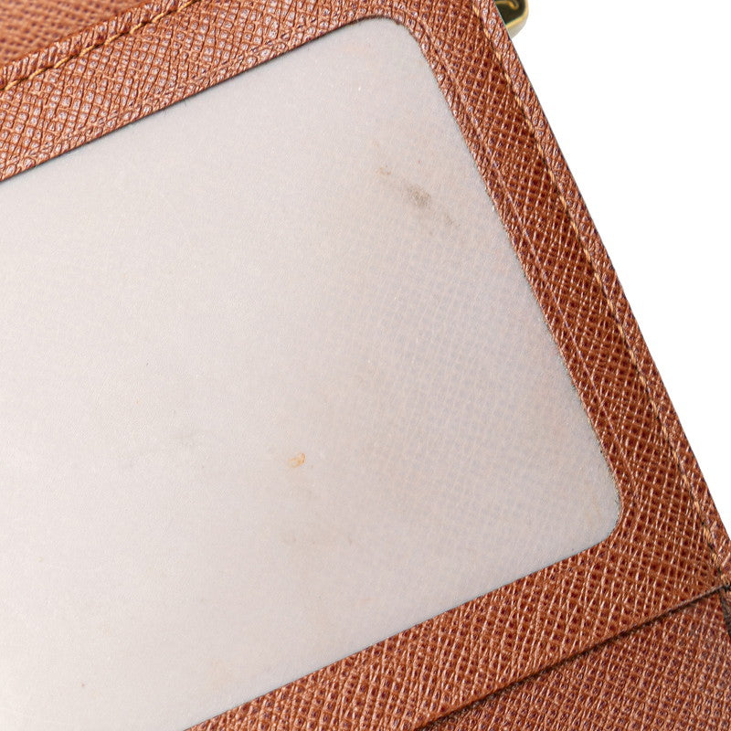 ルイ ヴィトン モノグラム ポルトフォイユ コアラ 二つ折り財布 M58013 ブラウン PVC レザー レディース LOUIS VUITTON 【中古】