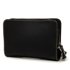 フェンディ セレリア クラッチバッグ セカンドバッグ ブラック レザー レディース FENDI 中古