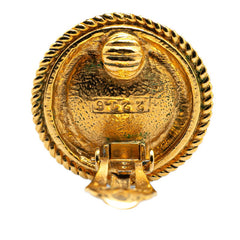 シャネル イヤリング ゴールド メッキ フェイクパール レディース CHANEL 【中古】