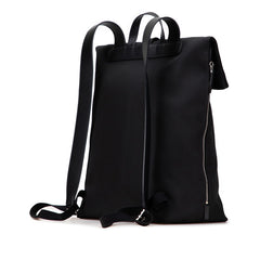 グッチ シェリーライン リュック バックパック 619749 ブラック ナイロン レザー メンズ GUCCI 【中古】