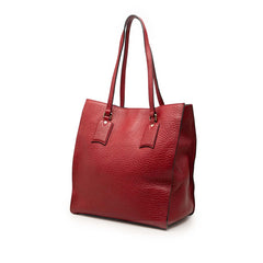 バーバリー トートバッグ ショルダーバッグ レッド レザー レディース BURBERRY 中古