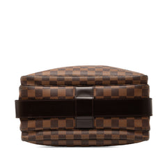 ルイ ヴィトン ダミエ ナヴィグリオ ショルダーバッグ N45255 ブラウン PVC レザー レディース LOUIS VUITTON 【中古】