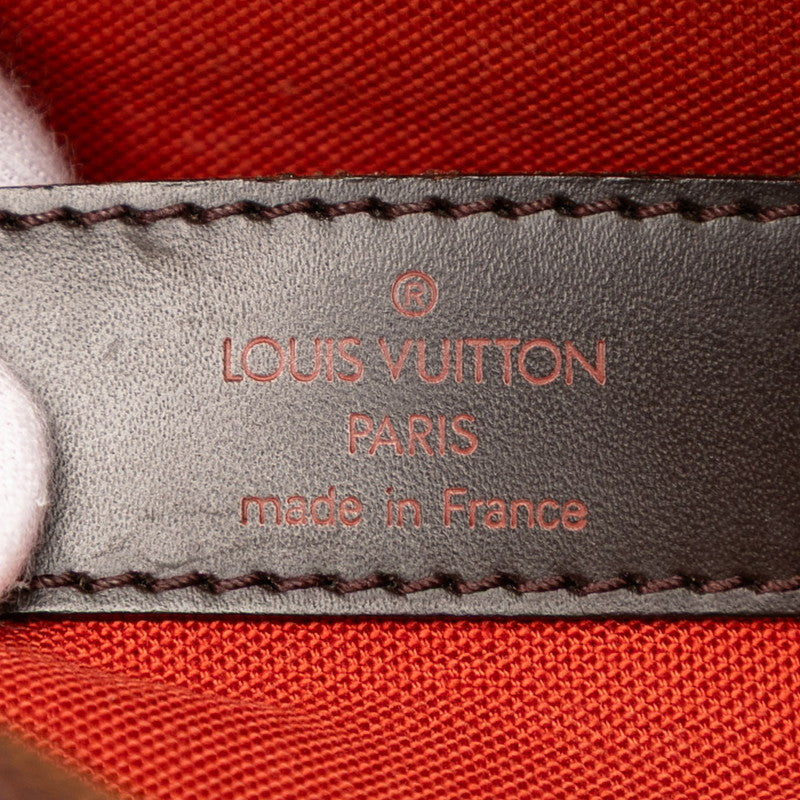 ルイ ヴィトン ダミエ ナヴィグリオ ショルダーバッグ N45255 ブラウン PVC レザー レディース LOUIS VUITTON 【中古】