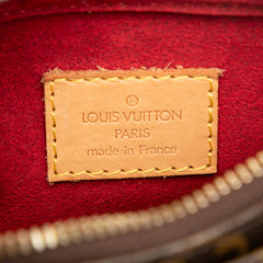 ルイ ヴィトン モノグラム ヴィバシテPM 斜め掛け ショルダーバッグ M51165 ブラウン PVC レザー レディース LOUIS VUITTON 【中古】