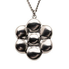 シャネル ココマーク ペンダントネックレス シルバー メタル レディース CHANEL 【中古】