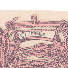 エルメス ツイリー MERVEILLEUSES LANTERNES メルヴェイユーズ ランタン スカーフ ベージュ イエロー マルチカラー シルク レディース HERMES 【中古】