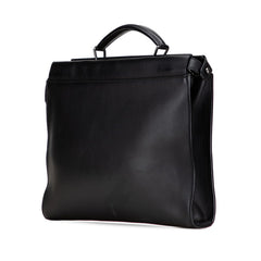 フェンディ セレリア ピーカブー フィット ビジネスバッグ ショルダーバッグ 2WAY 7VA406 ブラック レザー メンズ FENDI 【中古】