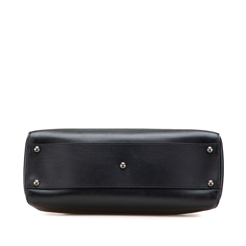 フェンディ ピーカブー ハンドバッグ ショルダーバッグ 2WAY 8BN226 ブラック レザー レディース FENDI 【中古】
