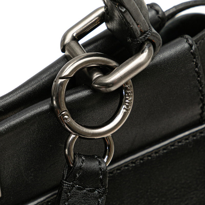 フェンディ ピーカブー ハンドバッグ ショルダーバッグ 2WAY 8BN226 ブラック レザー レディース FENDI 【中古】