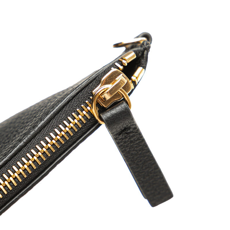 ヴェルサーチェ メデューサ トートバッグ ショルダーバッグ 2WAY ブラック レザー レディース VERSACE 【中古】