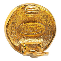 シャネル ヴィンテージ ライオン モチーフ イヤリング ゴールド メッキ レディース CHANEL 【中古】