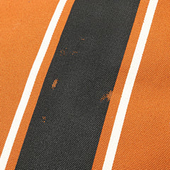 ボッテガヴェネタ イントレチャート リュック バックパック オレンジ ブラック キャンバス レザー レディース BOTTEGAVENETA 【中古】