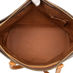 ルイ ヴィトン モノグラム カバメゾ ワンショルダーバッグ トートバッグ M51151 ブラウン PVC レザー レディース LOUIS VUITTON 【中古】