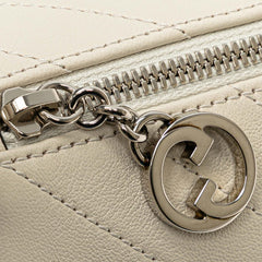 グッチ ブロンディ ミニ ワンショルダーバッグ 760170 ベージュ レザー レディース GUCCI 【中古】