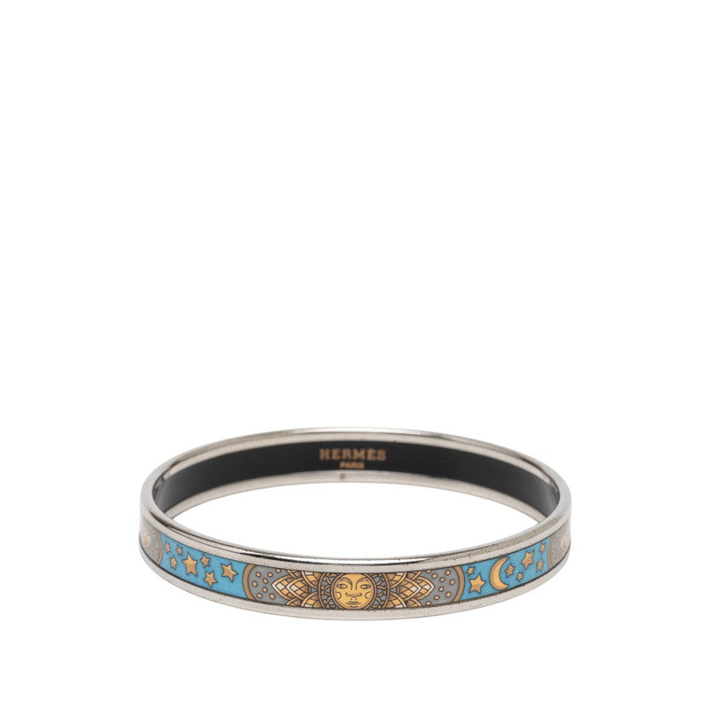 エルメス エマイユPM バングル シルバー マルチカラー メタル レディース HERMES 【中古】
