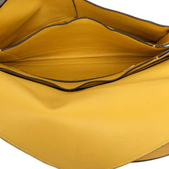 セリーヌ ダイヤモンドクラッチ トリコカラー ワンショルダーバッグ マルチカラー スウェード ハラコ レザー レディース CELINE 【中古】