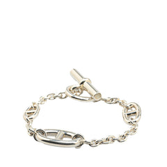 エルメス シェーヌダンクル ファランドール ブレスレット SV925 シルバー レディース HERMES 【中古】