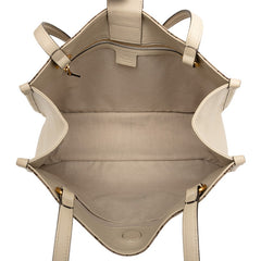 グッチ GGキャンバス ホースビット1955 トートバッグ ショルダーバッグ 623694 ベージュ ホワイト キャンバス レザー レディース GUCCI 【中古】