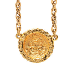 シャネル ココマーク チェーン ネックレス ゴールド メッキ レディース CHANEL 【中古】