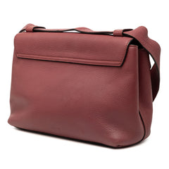 グッチ GGマーモント 斜め掛け ショルダーバッグ 401173 ピンク レッド系 レザー レディース GUCCI 中古