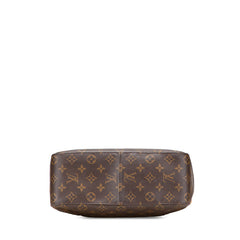 ルイ ヴィトン モノグラム ルーピングGM ショルダーバッグ ハンドバッグ M51145 ブラウン PVC レザー レディース LOUIS VUITTON 【中古】