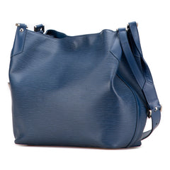 ルイ ヴィトン エピ マンダラMM ショルダーバッグ M5889G ミルティーユ ブルー レザー レディース LOUIS VUITTON 【中古】