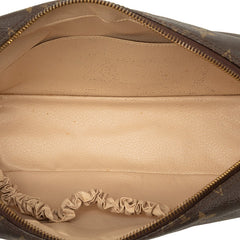 ルイ ヴィトン モノグラム トゥルース トワレット28 セカンドバッグ クラッチバッグ M47522 ブラウン PVC レディース LOUIS VUITTON 中古