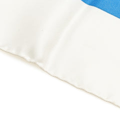 エルメス カレ90 LE MORS A LA CONETABLE 轡の気品 スカーフ ホワイト マルチカラー シルク レディース HERMES 【中古】