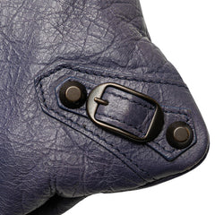 バレンシアガ クラッチバッグ 409337 パープル レザー レディース BALENCIAGA 【中古】