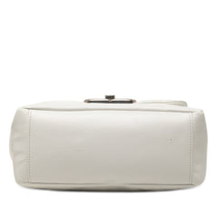 バレンシアガ モナコ BBロゴ ワンショルダー ショルダーバッグ 787896 ホワイト レザー レディース BALENCIAGA 【中古】
