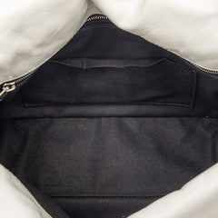 バレンシアガ モナコ BBロゴ ワンショルダー ショルダーバッグ 787896 ホワイト レザー レディース BALENCIAGA 【中古】