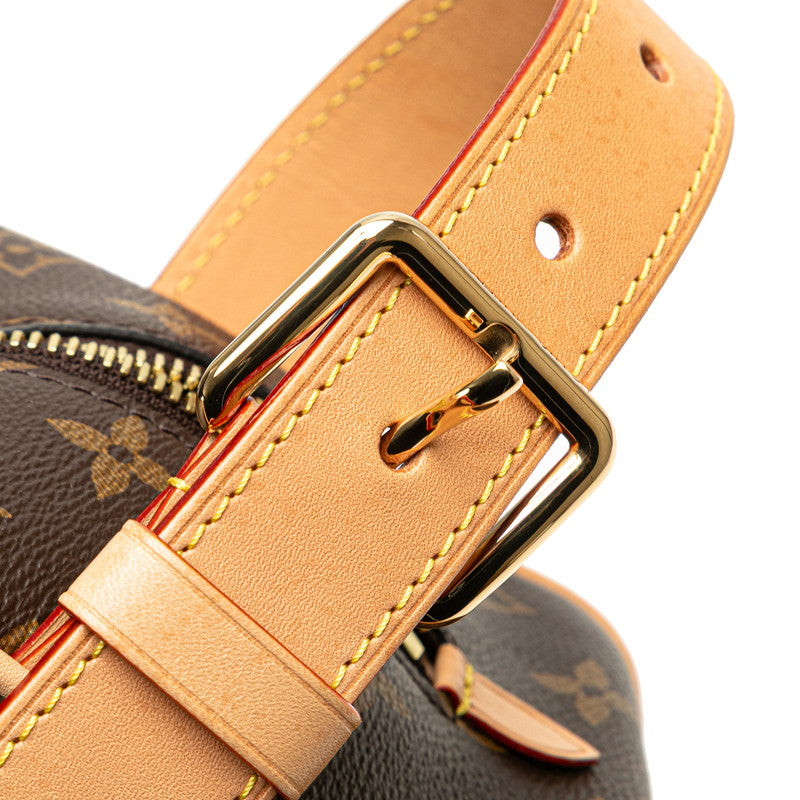 ルイ ヴィトン モノグラム ロッカー ドップ キット ハンドバッグ M83112 ブラウン PVC レザー レディース LOUIS VUITTON 【中古】