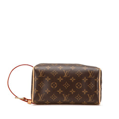 ルイ ヴィトン モノグラム ロッカー ドップ キット ハンドバッグ M83112 ブラウン PVC レザー レディース LOUIS VUITTON 【中古】