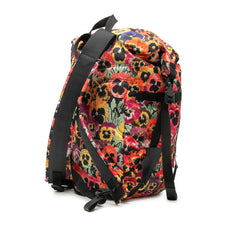 ロエベ アナグラム JOE BRAINARD パンジー ロールトップ バックパック リュック マルチカラー ナイロン レザー メンズ LOEWE 【中古】