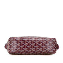 ゴヤール カップヴェールPM ショルダーバッグ ワインレッド ボルドー PVC レザー レディース GOYARD 【中古】
