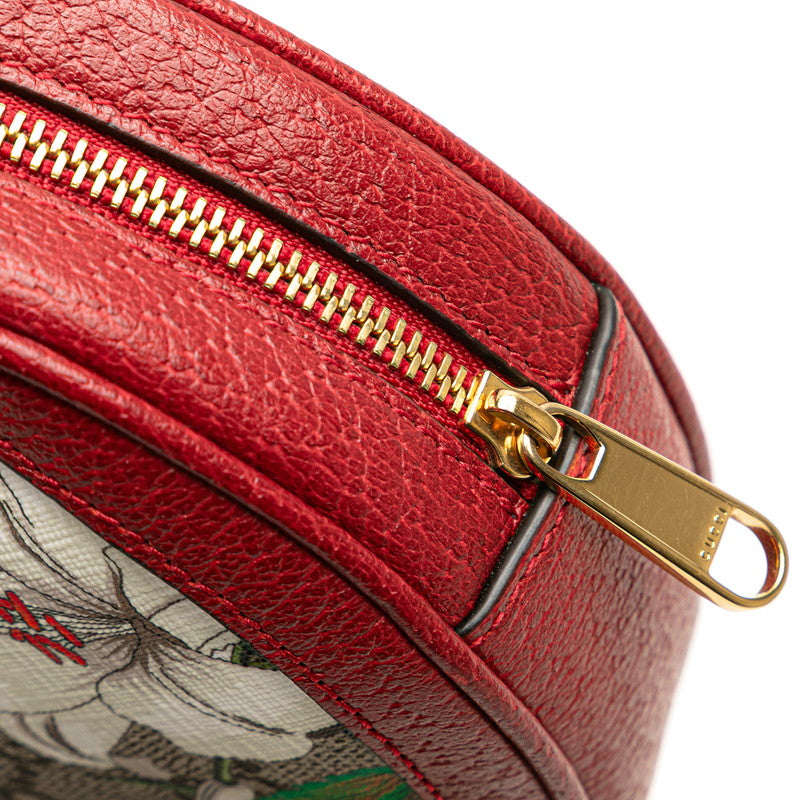 グッチ GGフローラ オフィディア リュック バックパック 598661 レッド ベージュ マルチカラー PVC レザー レディース GUCCI 【中古】