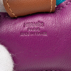 エルメス ロデオPM チャーム バッグチャーム パープル ブルー アニョーミロ レディース HERMES 【中古】