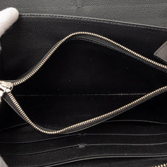 ルイ ヴィトン エピ ジッピーオーガナイザーNM 長財布 M62643 ブラック レザー レディース LOUIS VUITTON 【中古】