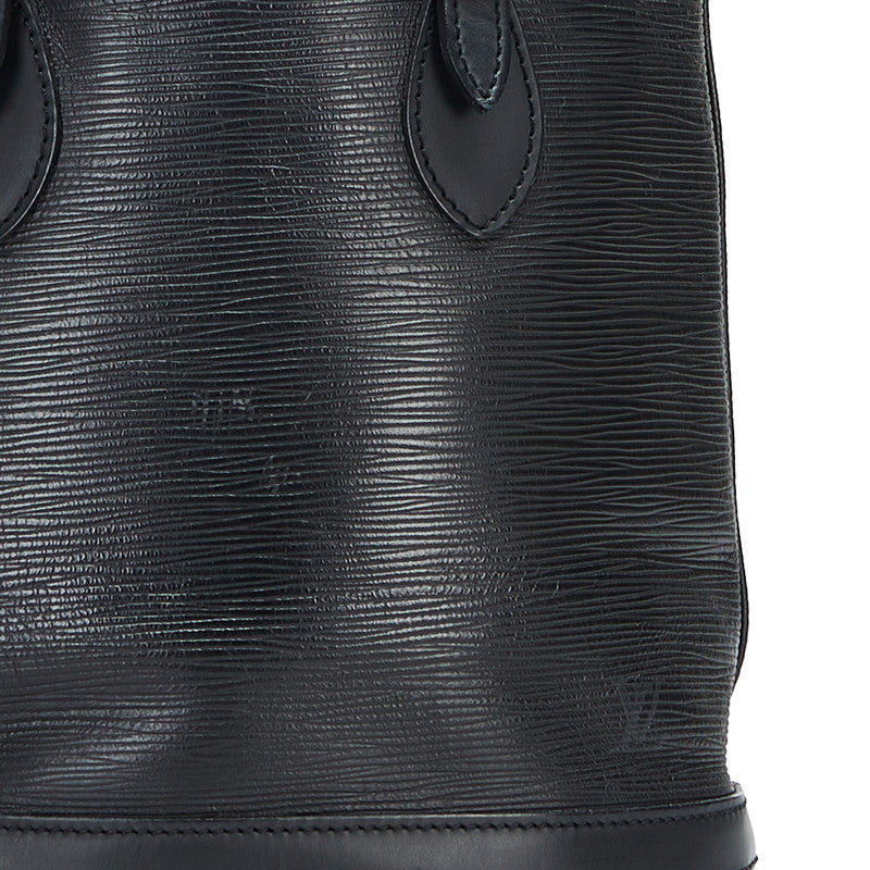 ルイ ヴィトン エピ バケットPM トートバッグ ショルダーバッグ M58992 ノワール ブラック レザー レディース LOUIS VUITTON 【中古】
