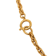 シャネル ヴィンテージ マトラッセ バッグ モチーフ ペンダント ネックレス ゴールド メッキ レディース CHANEL 【中古】