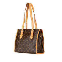 ルイ ヴィトン モノグラム ポパンクール オ ショルダーバッグ トートバッグ M40007 ブラウン PVC レザー レディース LOUIS VUITTON 【中古】